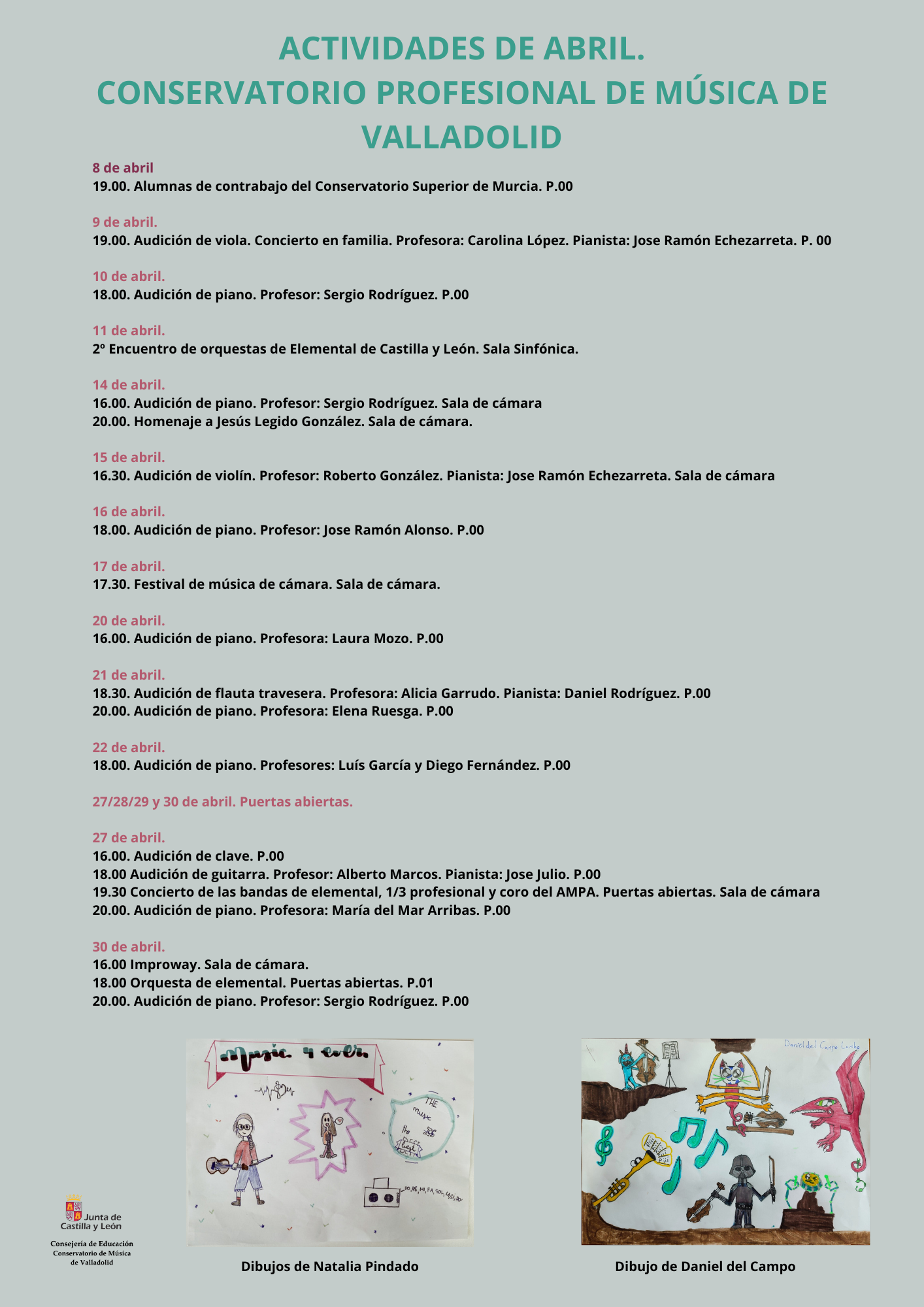 Actividades Abril 2026