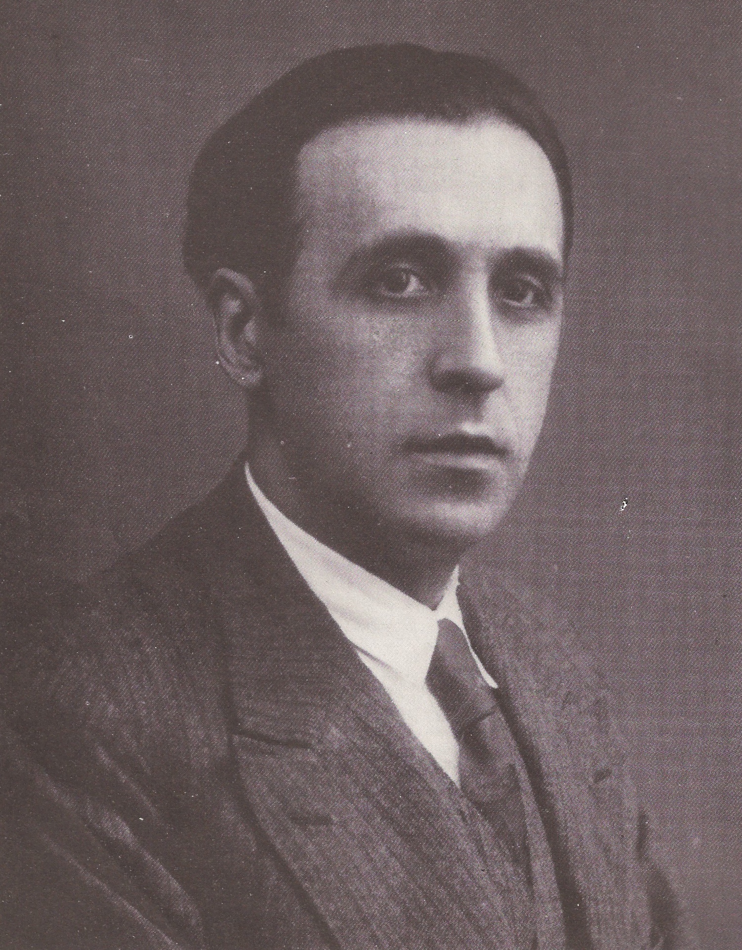 Félix Antonio en 1928