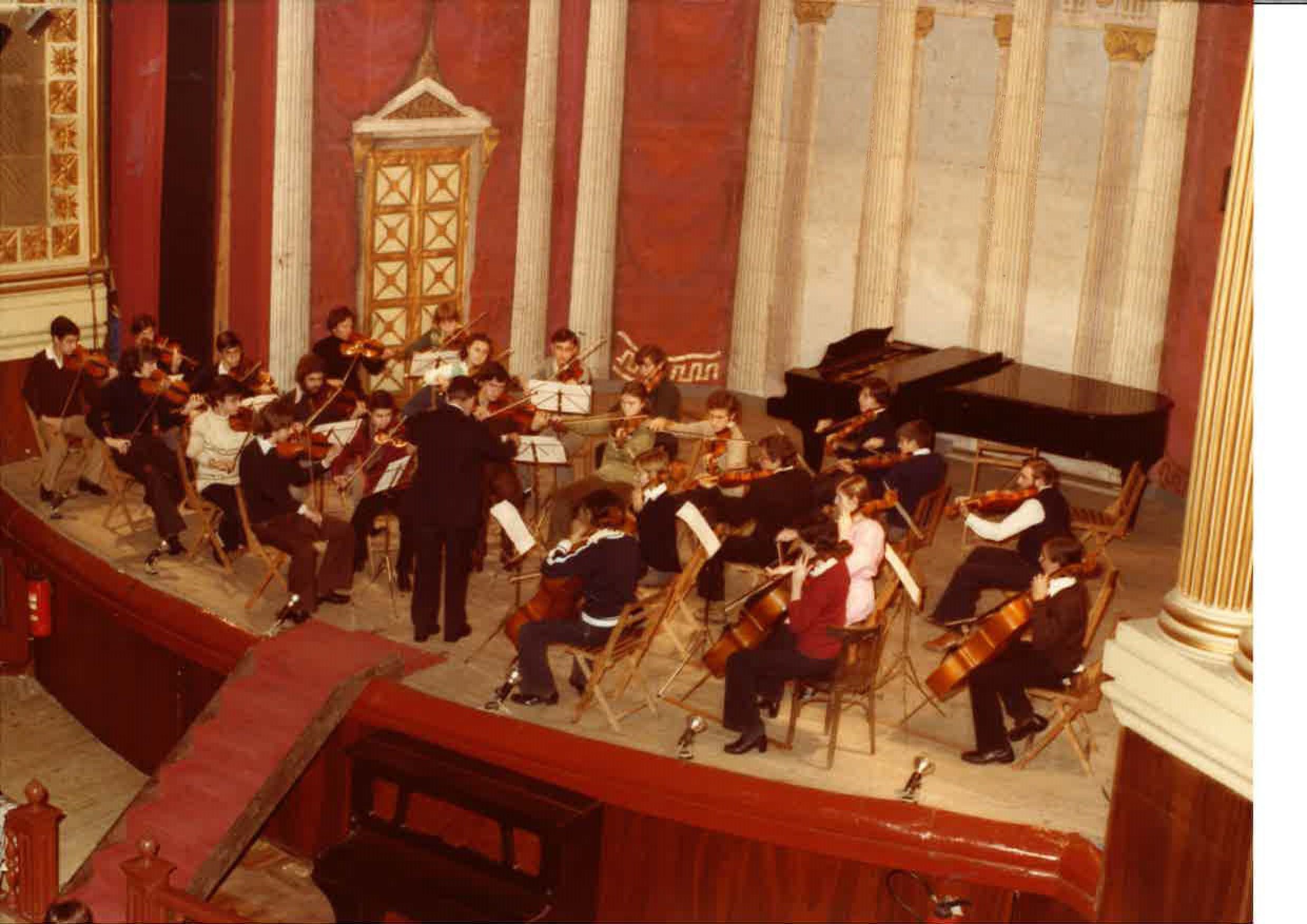 Orquesta del Conservatorio. 1978